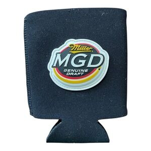 MGD Miller Genuine Draft 3D Logo Can Koozie Vintage